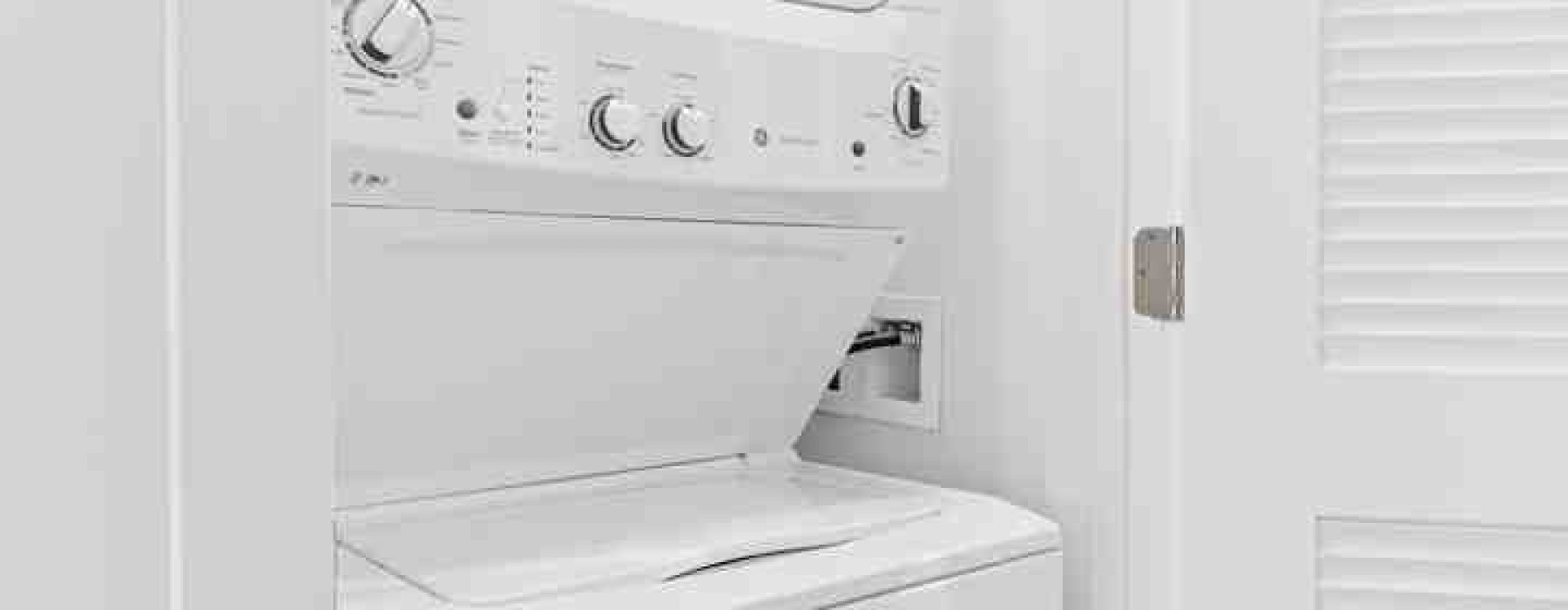 in-unit washer dryer in modern loft apartment - in-unit washer dryer